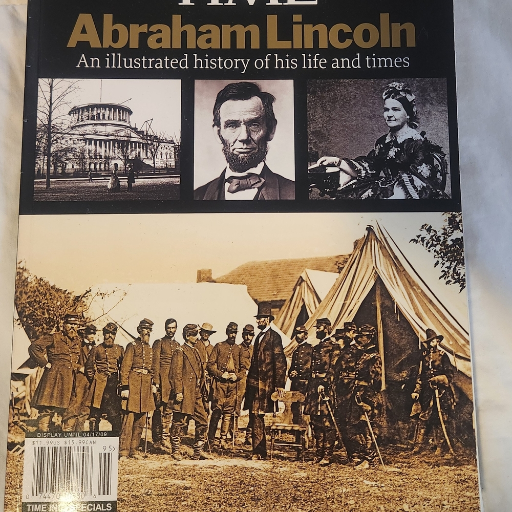 TIME Abraham Lincoln Illustrated History Book
